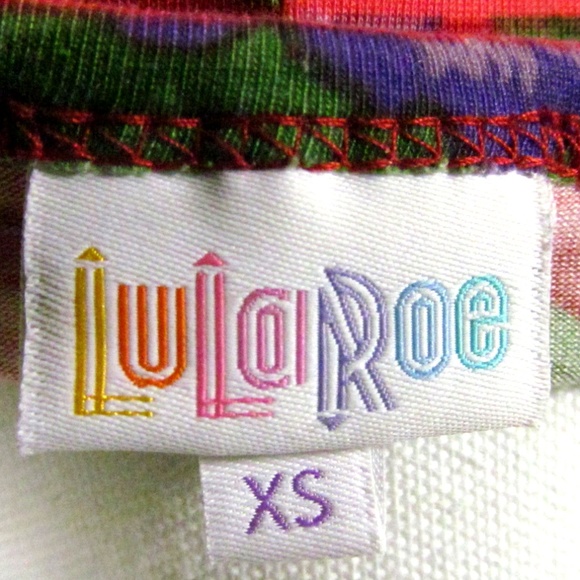 LuLaRoe Dress Size XS Multi Color Floral - Picture 3 of 4